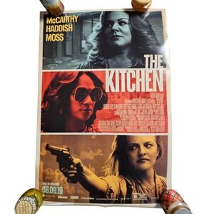 The Kitchen 2019 Promo‎ Movie Poster 27x40 Melissa McCarthy, Tiffany Haddish